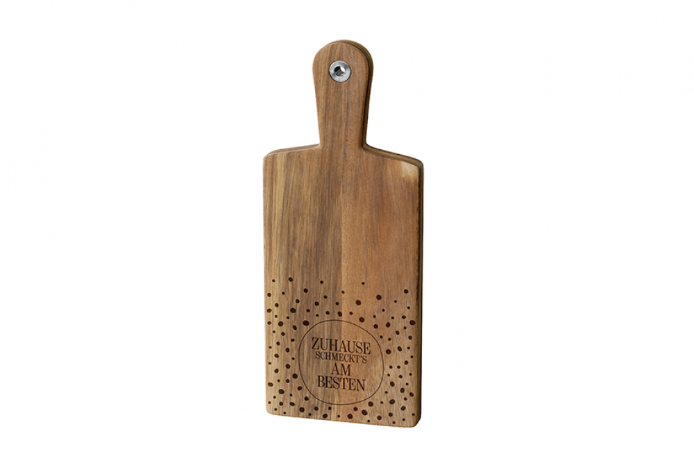 Holzbrettchen "Zuhause schmeckt´s am Besten" - Salt&Pepper
